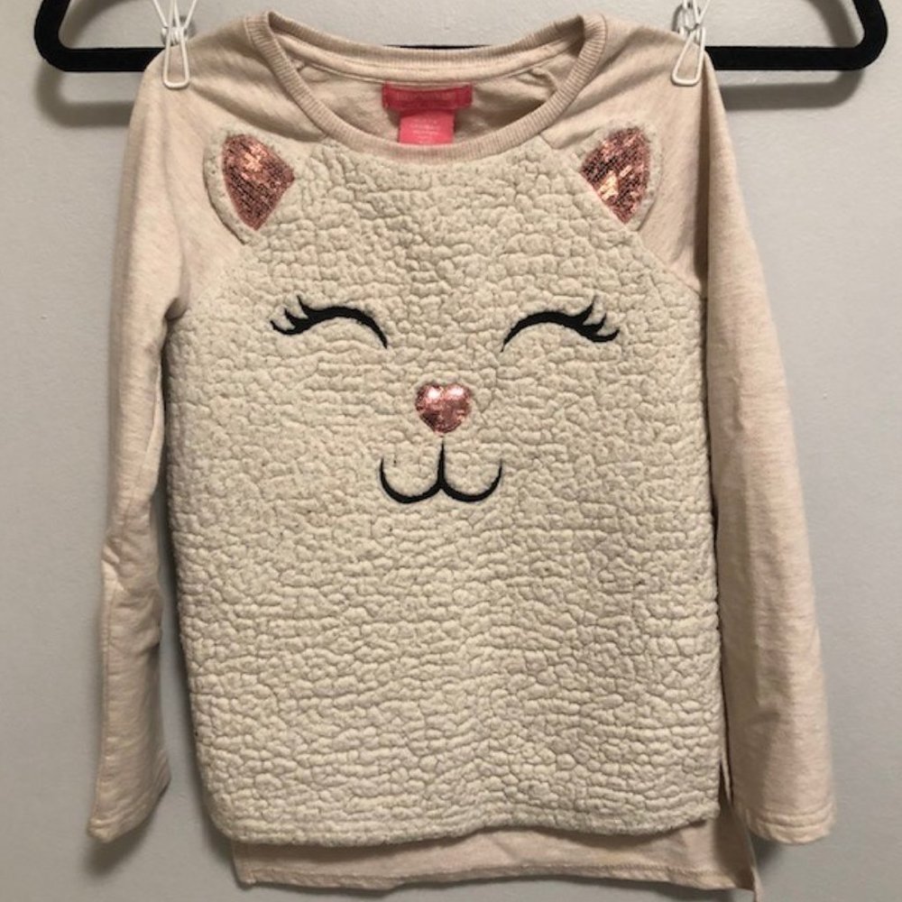 Isaac Mizrahi Fuzzy Animal Sweater, Size 5-6